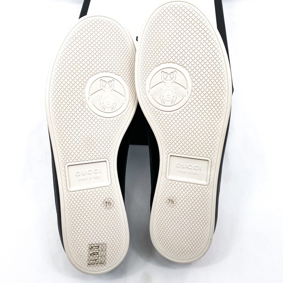 GUCCI Falacer Hebron Sneaker Black Men 8 US 483266 - Picture 13 of 16